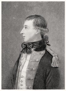 Theobald Wolfe Tone (1763-98), from an original portrait representing him in his volunteer uniform by T.W. Huffam